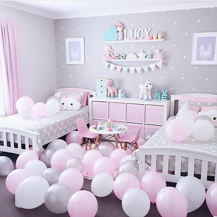 What colors fit into the children's room?