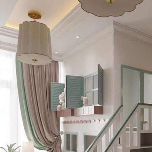 Nursery decor, funny nursery, treehouse