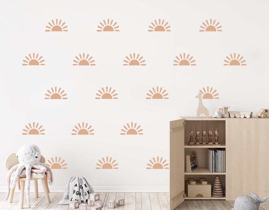 Boho wall decals