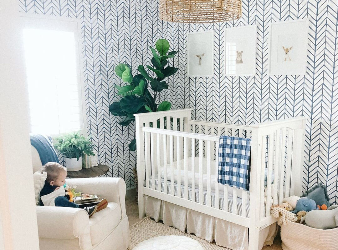 Neutral & Minimalist Nursery Wallpapers – My Castle Decor
