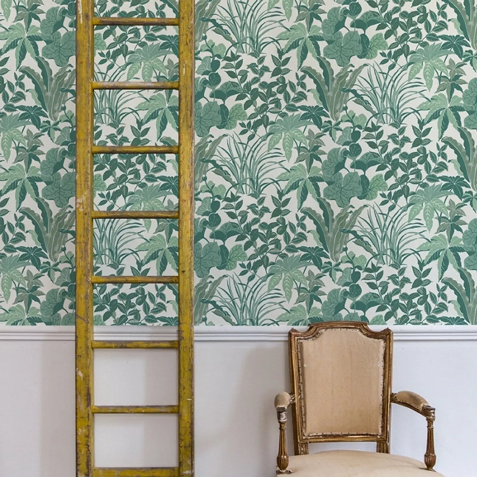 Magic Garden Vegetation Seamless Wallpaper