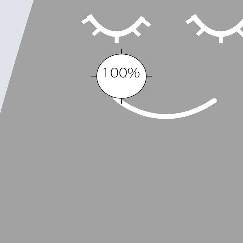 Smiling Mountain Cloudscape Nursery Wall Mural Wallpaper