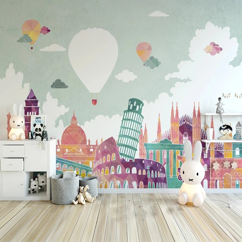 Historical Places Travel Adventure Kids Wall Mural Wallpaper