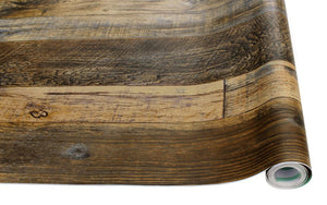 Brown Wood Planks Peel And Stick Wallpaper