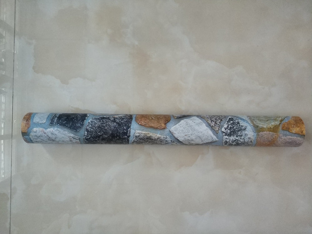 Stones And Bricks Imitation Peel and Stick Wallpaper