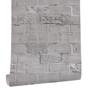 Stones And Bricks Imitation Peel and Stick Wallpaper