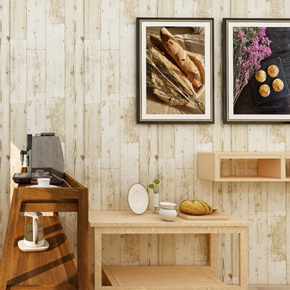Classic Wood Planks Peel And Stick Wallpaper