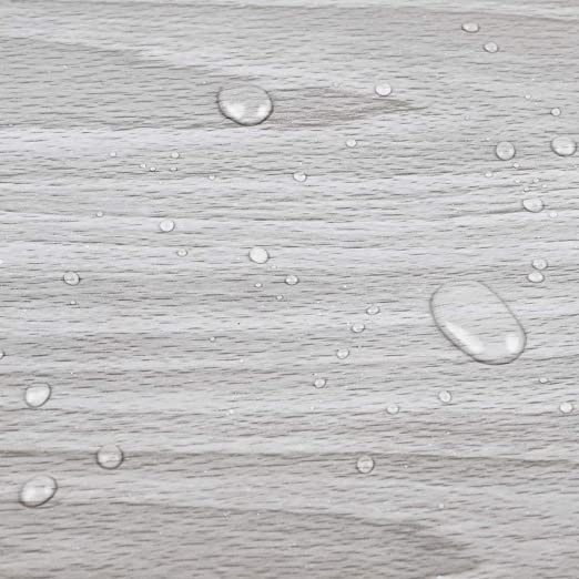 Gray Wood Self-Adhesive Wallpaper