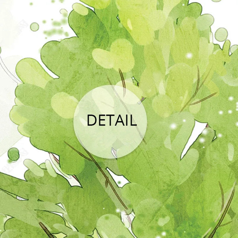 Woodland Scene with Bear and Birds Wall Mural Wallpaper