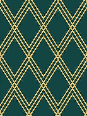 Black White Herringbone Stripes Peel and Stick Wallpaper