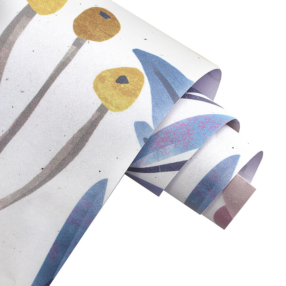 Charming Pink Flowers Peel And Stick Wallpaper