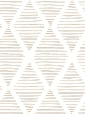 Black White Herringbone Stripes Peel and Stick Wallpaper