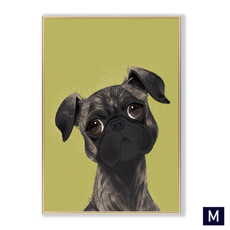 Decorative Canvas Core Framed Frameless Painting