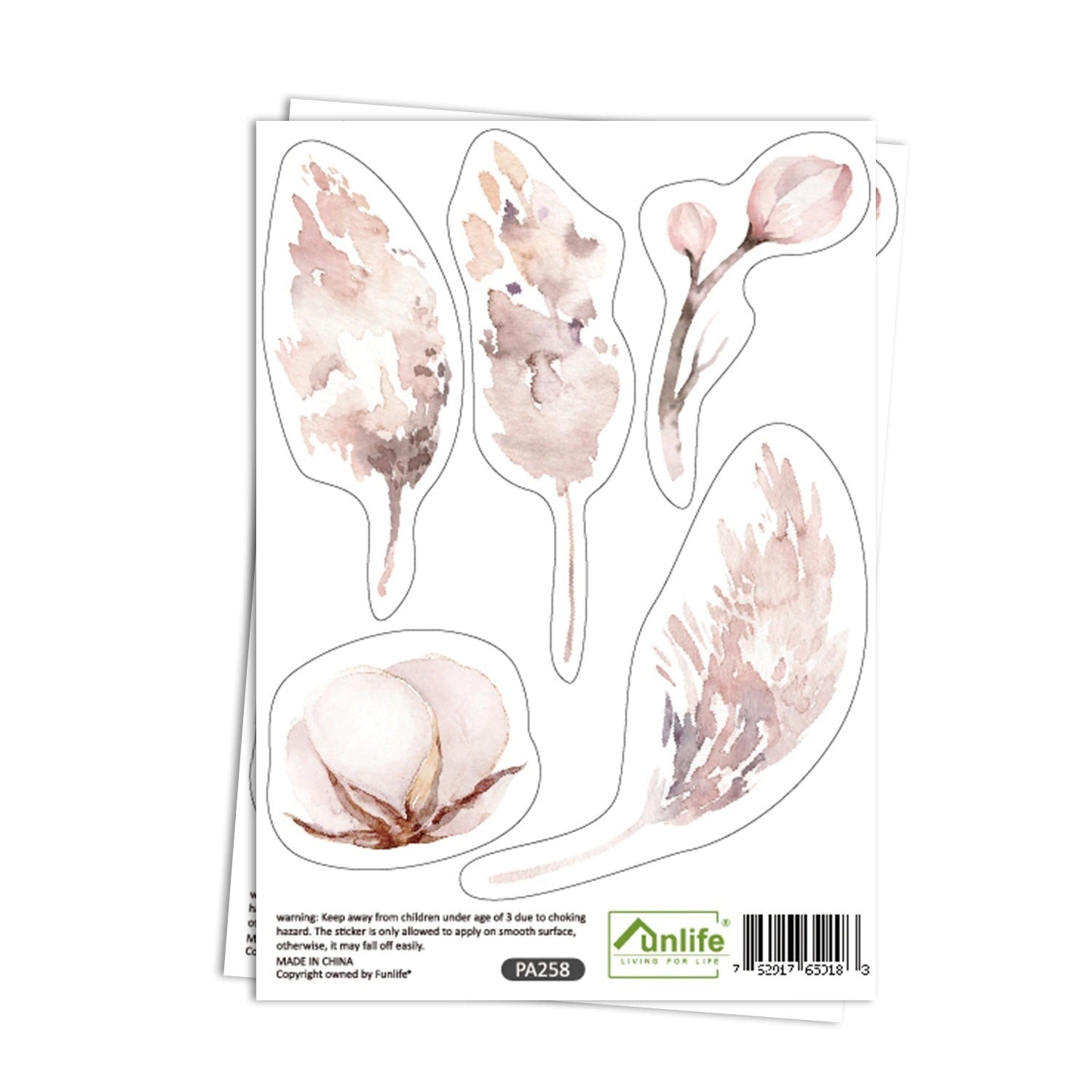 Botanical Wall Decals Flowers