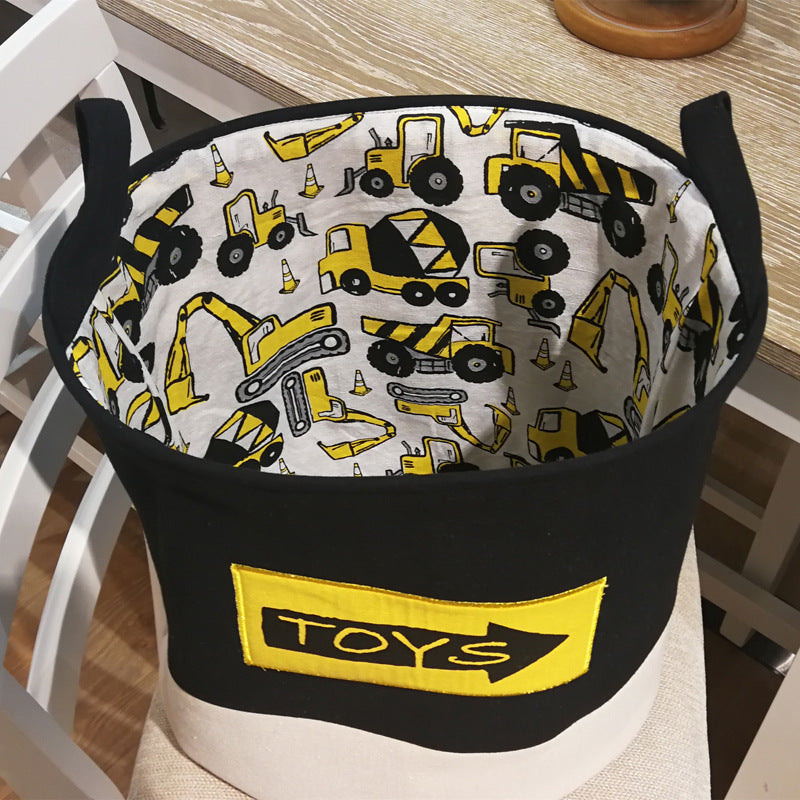 Cartoon Toy storage bucket Laundry Hamper