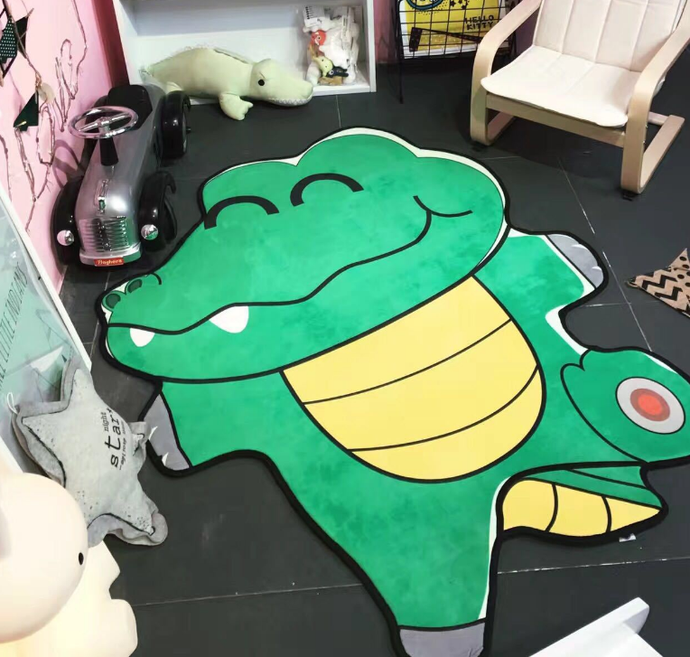 Cartoon Baby Play Mat Happy Animals