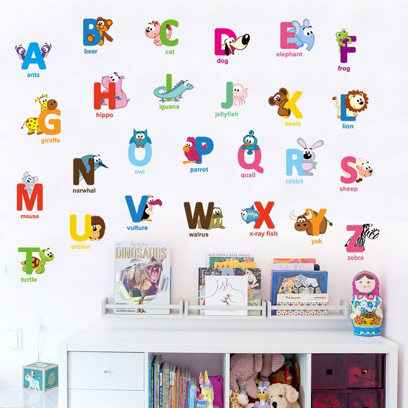 Cartoon Wall Decals Happy Kid Designs