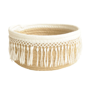 Woven Nursery Organization Storage Basket