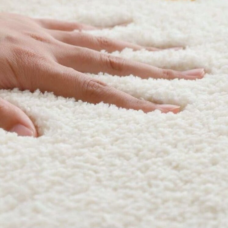 Nursery Area Round Rug Circle Elephant