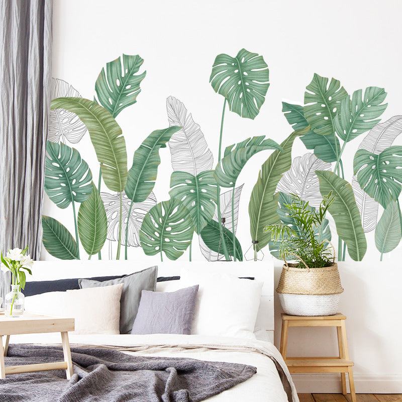 Wall Decals Flower Leaves and Flowers
