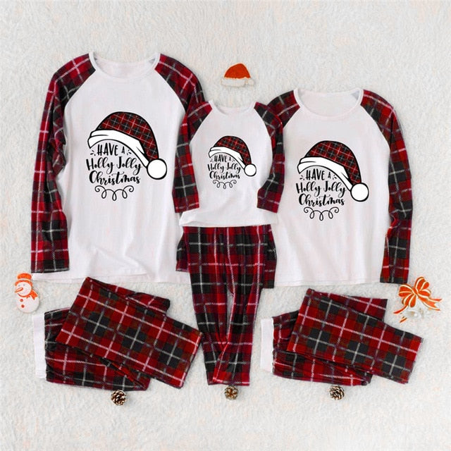 Matching Christmas Pajamas Family Set - Helly Jelly Xmas