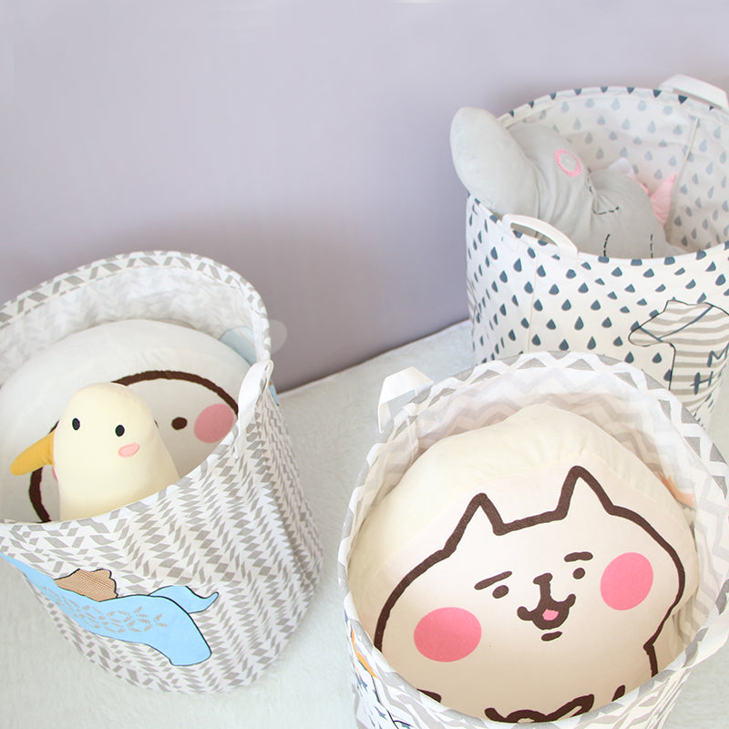 Nursery Toy Storage Barrel Cute Unicorn