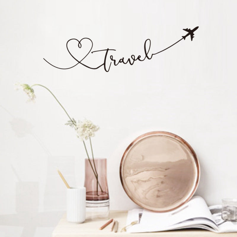 Quote Wall Sticker Travel