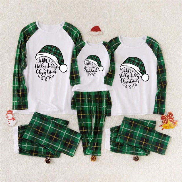 Matching Christmas Pajamas Family Set - Helly Jelly Xmas
