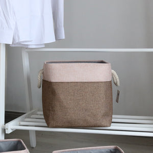 Laundry Hamper Storage Basket Square Shape
