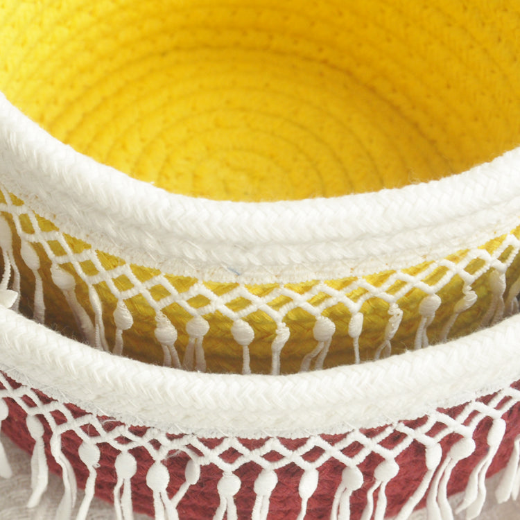Woven Nursery Organization Storage Basket