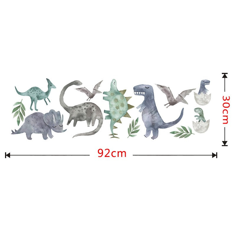 Pattern Wall Decals Dinosaur Friends