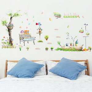 Cartoon Wall Decals Happy Kid Designs