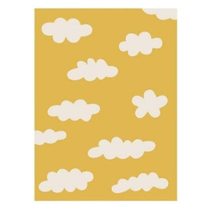 Nursery Soft Area Rug Clouds