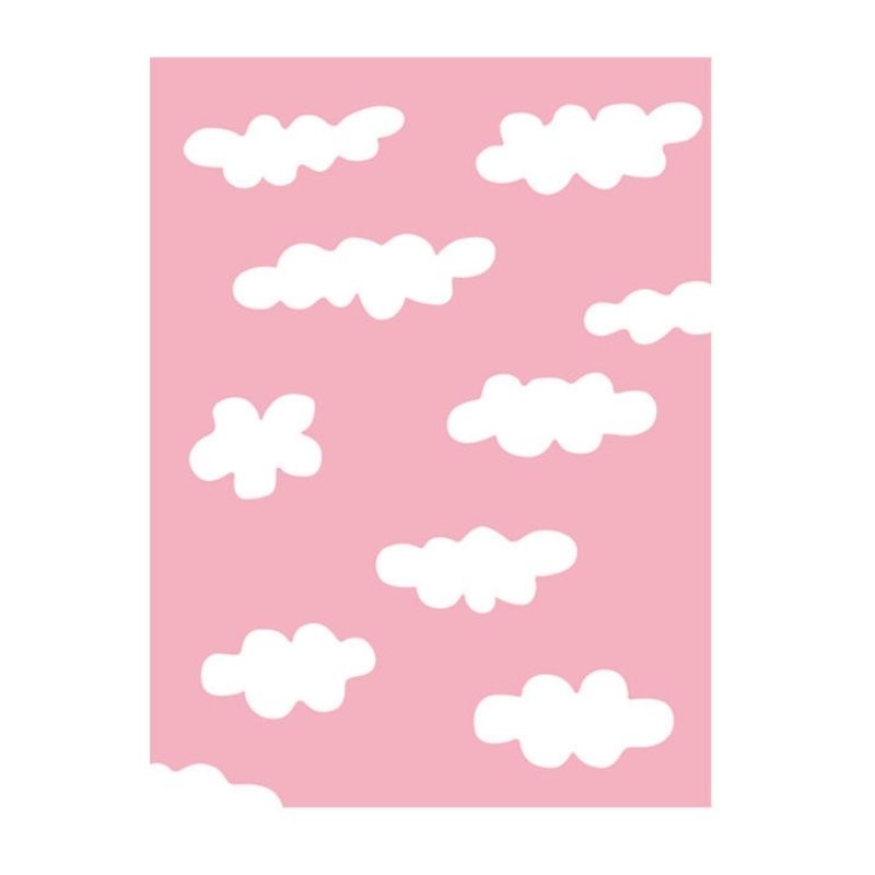 Nursery Soft Area Rug Clouds