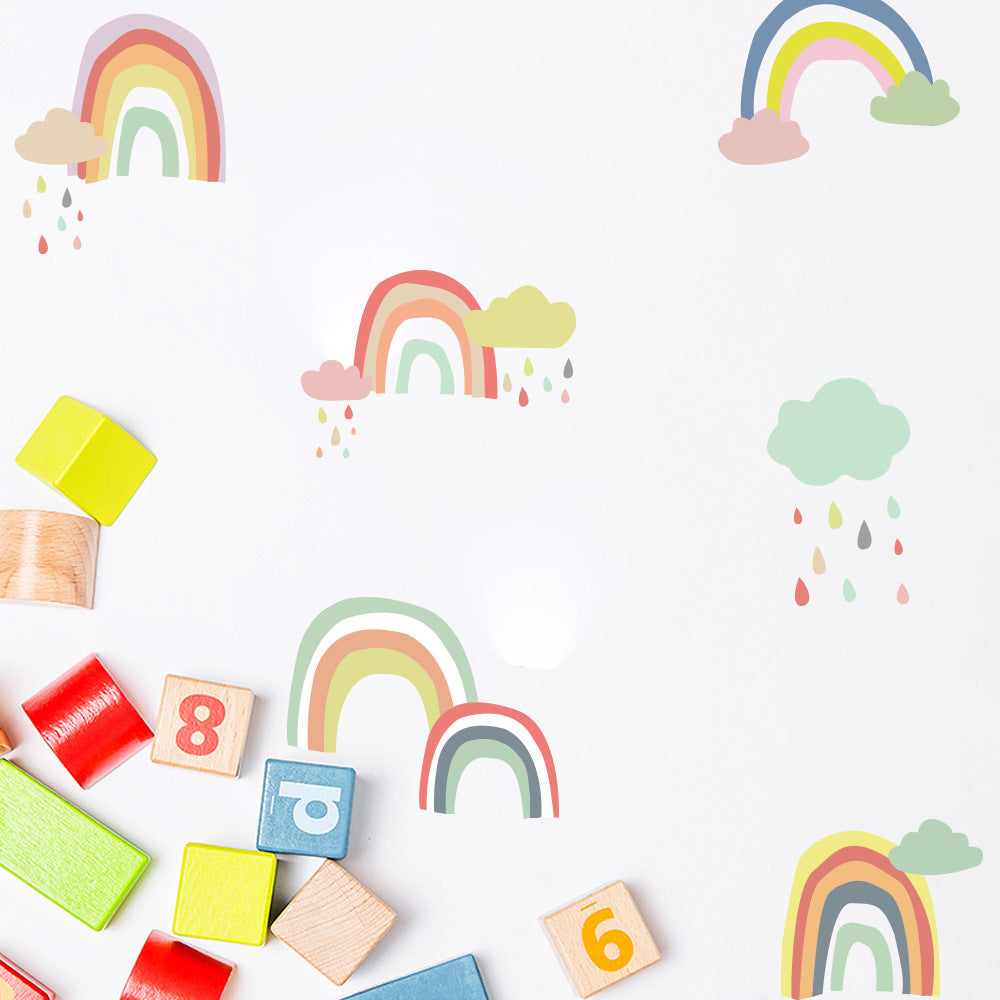 Pattern Wall Decals Rainbows