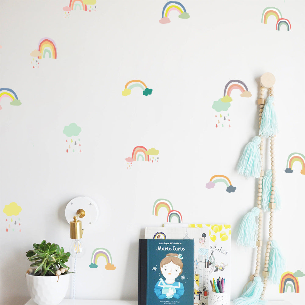 Pattern Wall Decals Rainbows