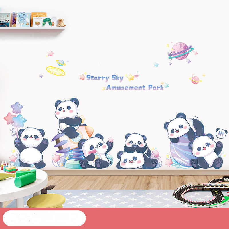 Cartoon Wall Decals Happy Animals