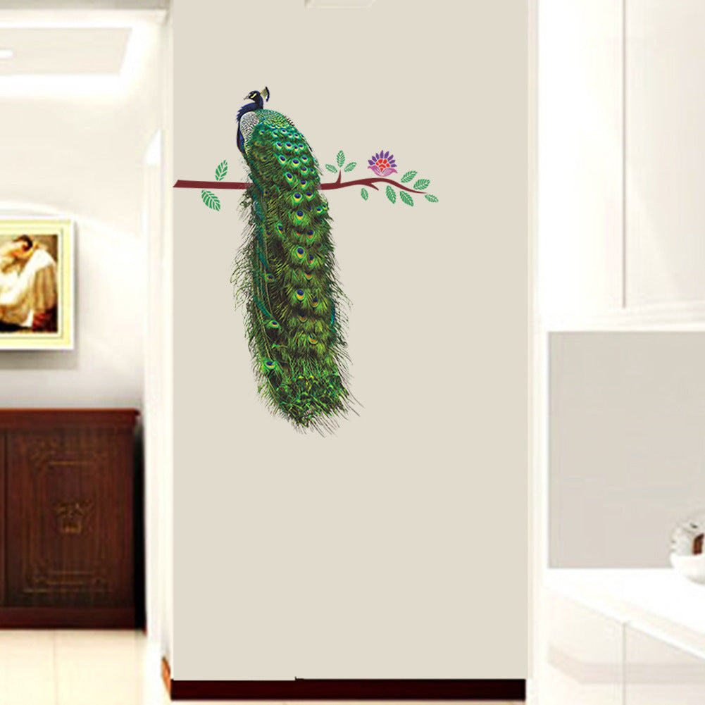 Wall Decal Noble Peacock