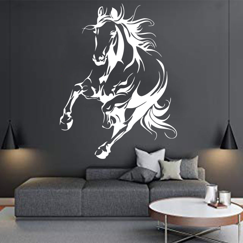 Wall Sticker Free Horse Silhouette