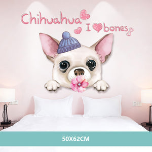 Cartoon Wall Decals Pink Nursery Designs