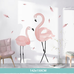 Cartoon Wall Decals Pink Nursery Designs