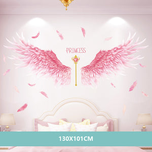 Cartoon Wall Decals Pink Nursery Designs