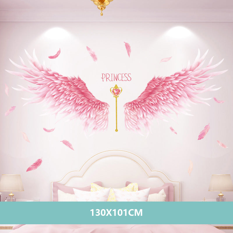 Cartoon Wall Decals Pink Nursery Designs