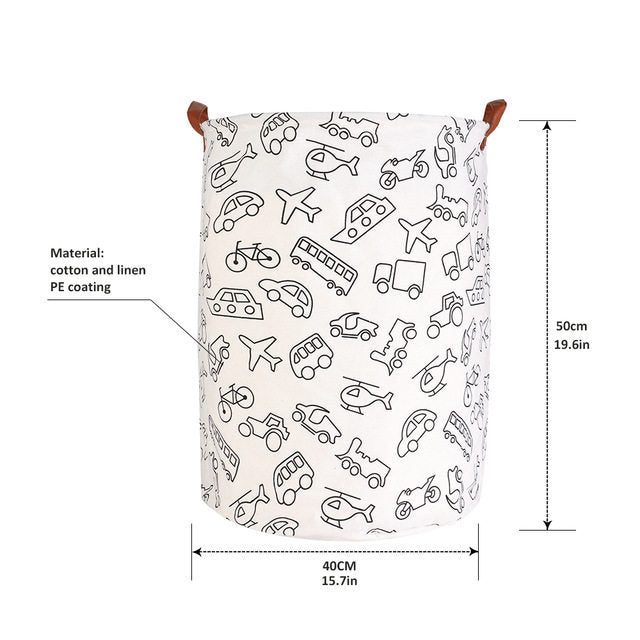 Round Large Nursery Hamper