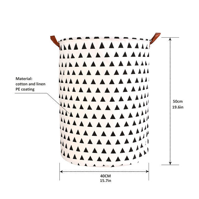 Round Large Nursery Hamper
