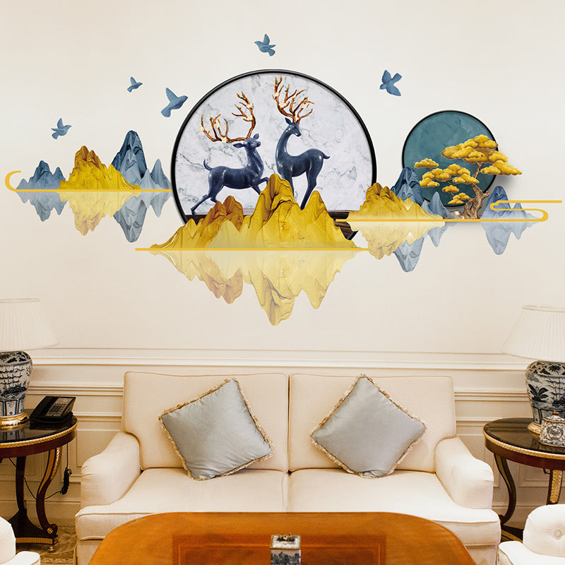 Wall Decals Chinese Style Landscape Painting