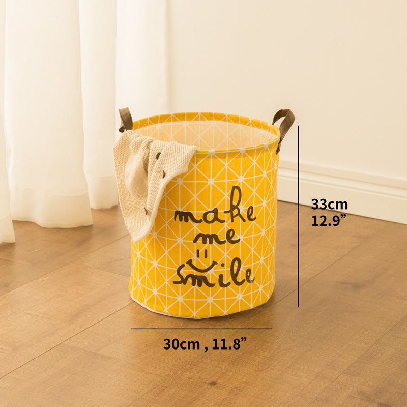 Laundry Hamper Storage Basket Cool Quotes