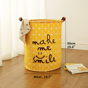Laundry Hamper Storage Basket Cool Quotes