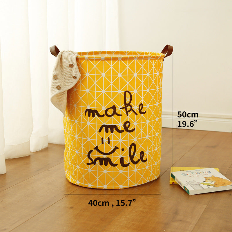 Laundry Hamper Storage Basket Cool Quotes
