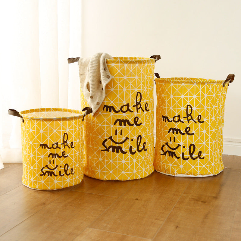 Laundry Hamper Storage Basket Cool Quotes